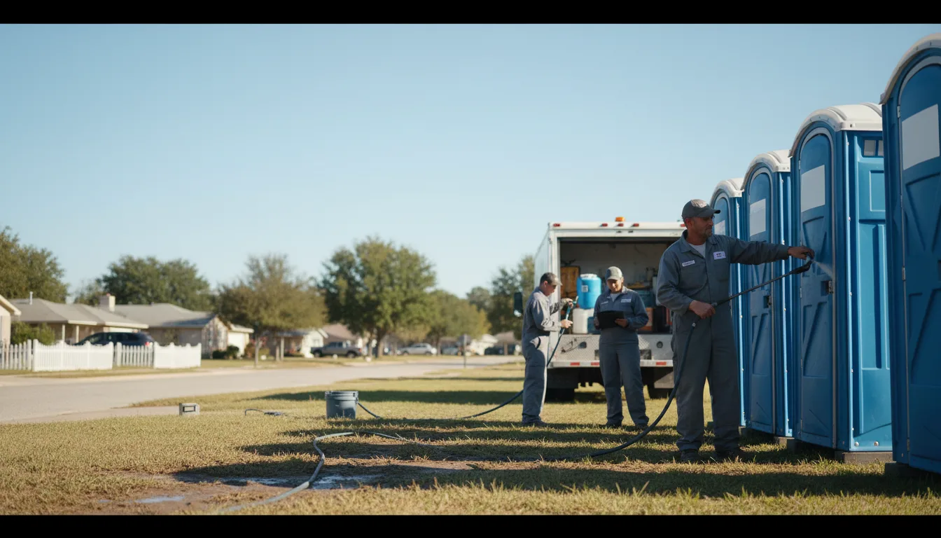 Long-Term Portable Toilet Rental in Clarinda, IA near me